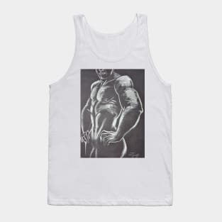 Man Nude Figure 2 Tank Top